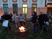 Předání  obecního Hřiště pro všechny generace na Vlkavě